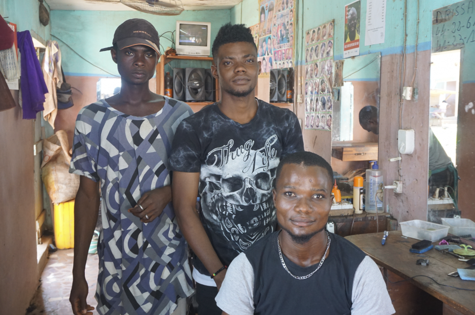 ThinkPlace misusing barber shops to disseminate HIV information in Cote D'Ivoire ThinkPlace misusing barber shops to disseminate HIV information in Cote D'Ivoire