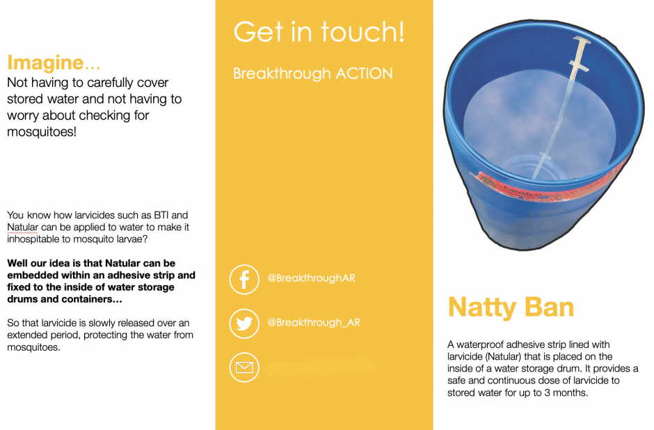 A ThinkPLace led water storage project in Jamaica is part of the Breakthrough ACTION project