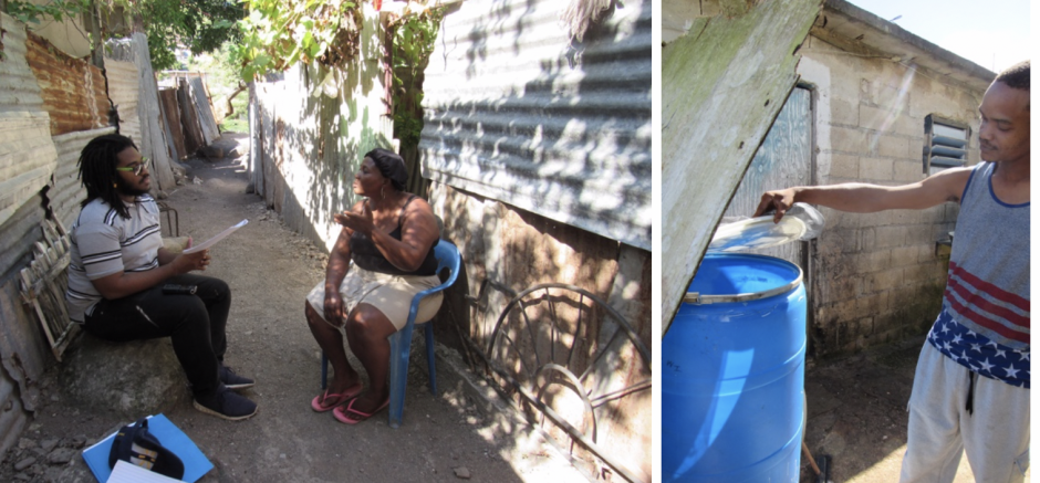 ThinkPlace is working in Jamaica to understand water storage practices ThinkPlace is working in Jamaica to understand water storage practices